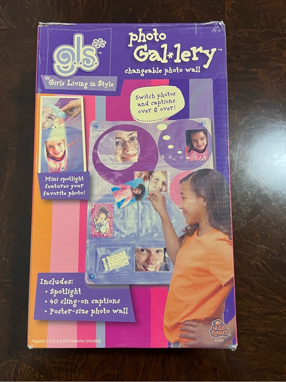 GLS Collective Photo Gallery Changeable Photo Wall - Purple & Pink
